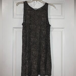 H&M Black and Tan Thick Strap Mini Sundress - Size S 🖤